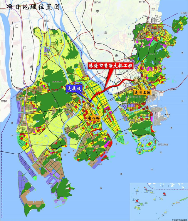 資訊 珠海交通大會戰 2017年珠海樓市年中考 橫跨珠海香洲區,金灣區